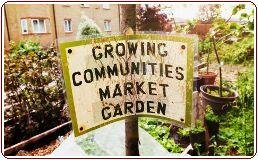 Allotments - Community garden noticeboard